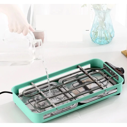 Prenosný stolný elektrický gril a BBQ, 2000W