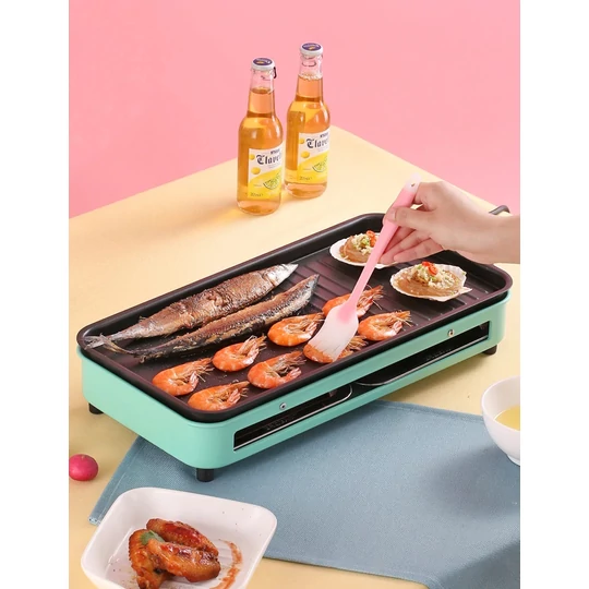 Prenosný stolný elektrický gril a BBQ, 2000W