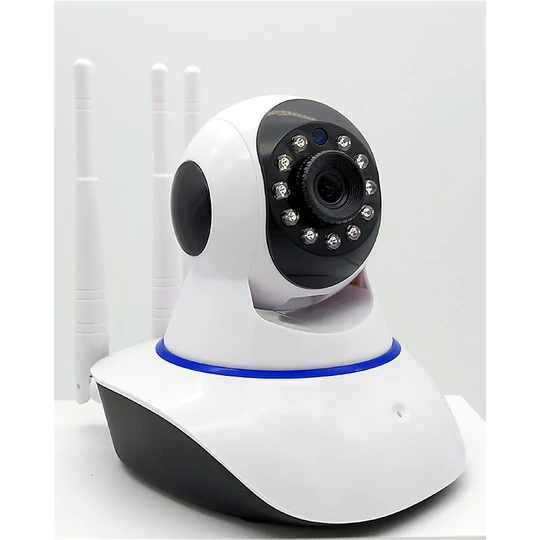 Wifi Smart diaľkovo ovládaná IP HD kamera nočného videnia s otočnou a výklopnou hlavou