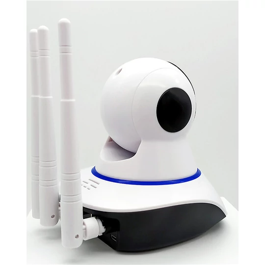 Wifi Smart diaľkovo ovládaná IP HD kamera nočného videnia s otočnou a výklopnou hlavou