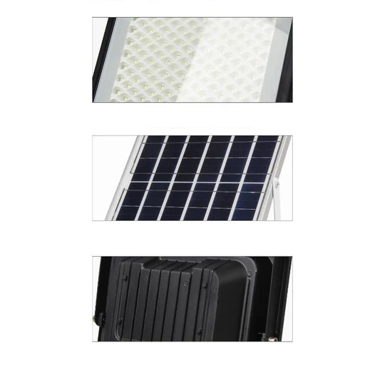 Solárne pouličné a dvorové LED svietidlo s diaľkovým ovládaním a samostatným solárnym panelom, 400W