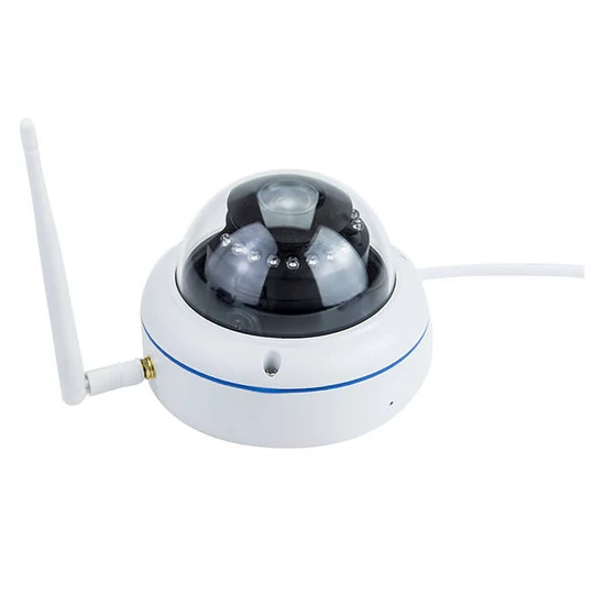 Bezpečnostná kamera IP dome s rozlíšením HD WiFi a režimom nočného videnia na vnútorné aj vonkajšie použitie