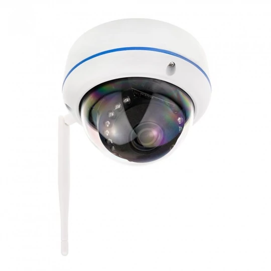 Bezpečnostná kamera IP dome s rozlíšením HD WiFi a režimom nočného videnia na vnútorné aj vonkajšie použitie
