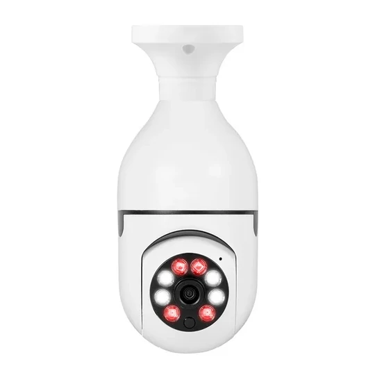 Smart IP panoramatická kamera WiFi so zásuvkou E27