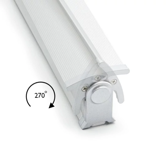 Exkluzívne 18W LED zrkadlové osvetlenie s nastaviteľným svetlovodom, 52 cm