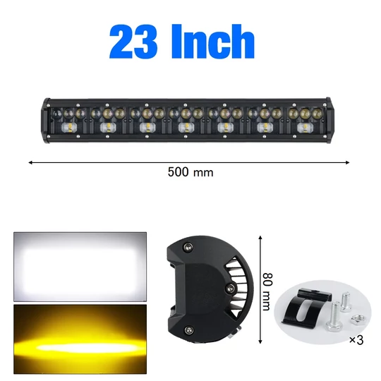 Svetelný mostík do auta, extra vysoký jas pracovného svetla s výkonom 210 W