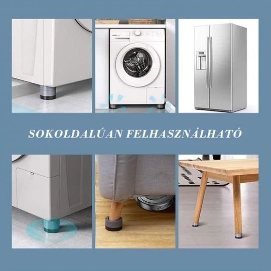 sada 8 zdvíhacích kolíkov a zdvíhacích nožičiek pre domáce spotrebiče, nábytok