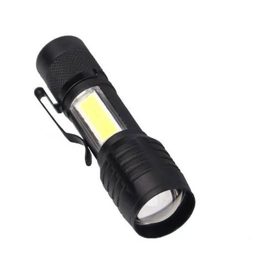 Mini Power Style COB LED extra jasná multifunkčná baterka malých rozmerov v plastovej škatuľke