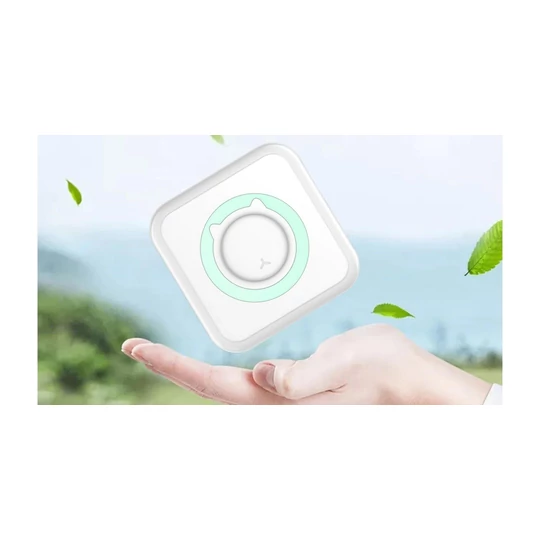 Prenosná mini tlačiareň napájaná batériou, inteligentná tlačiareň s termálnym papierom, pripojenie bluetooth