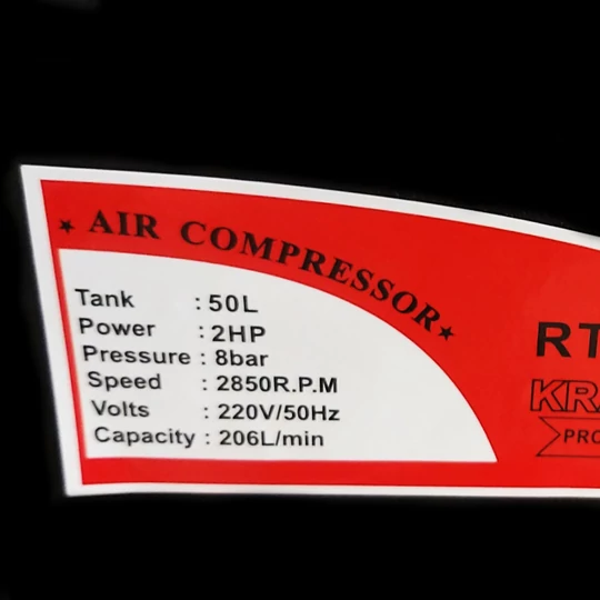 Kompresor Kraft Royal 50 l, 8 barov, 1,5 kW-2 k
