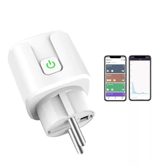 Inteligentný merač s wifi, ovládateľný z telefónu, časovač, 16 A