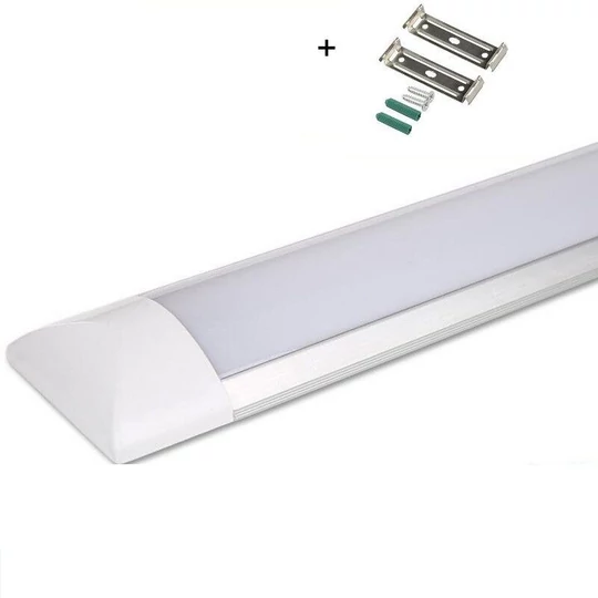 SNHL 120 cm dvojradová LED trubica T12 s armatúrou 120W, 6500K - studená biela
