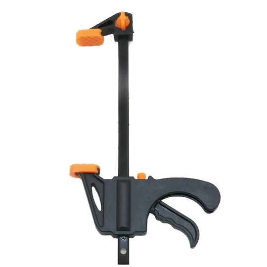 Jednoručná kovová zaskakovacia svorka, tesárska svorka, rýchloupinák, 33 cm