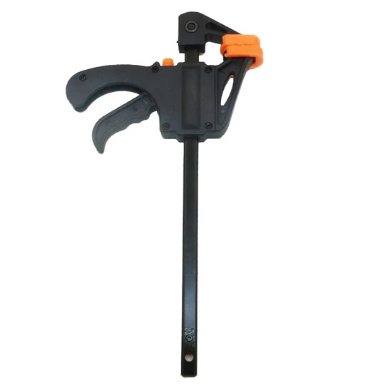 Jednoručná kovová zaskakovacia svorka, tesárska svorka, rýchloupinák, 33 cm