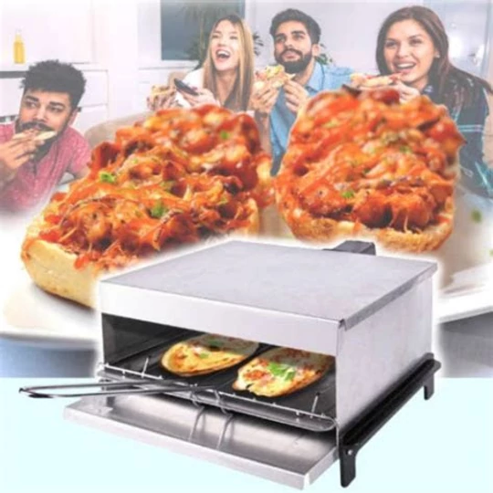 Stahlman retro mini gril, horúca sendvičová rúra, 800W, ST-800