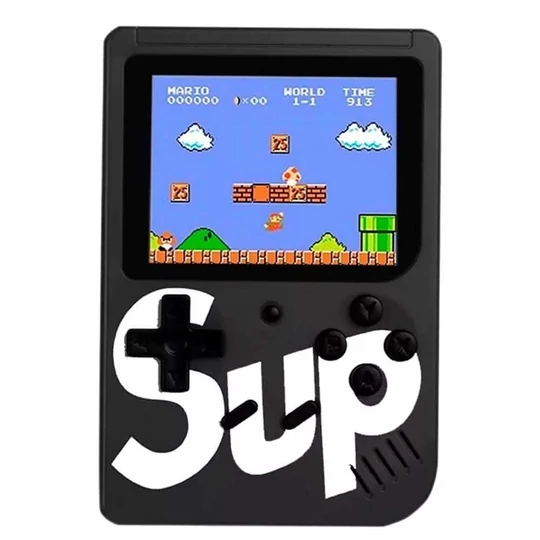 SUP Retro farebná herná konzola so 400 hrami, možnosť pripojenia k TV