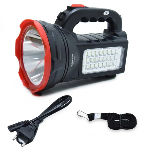 Multifunkčný reflektor s vysokým jasom, so sieťovým a solárnym nabíjaním, TGX-9008