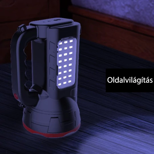 Multifunkčný reflektor s vysokým jasom, so sieťovým a solárnym nabíjaním, TGX-9008