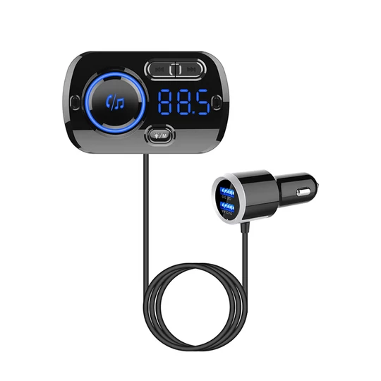 Hands-free súprava do auta, Bluetooth FM vysielač s nabíjačkou do cigaretového zapaľovača