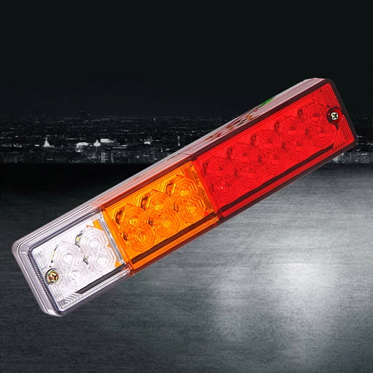 Sada zadných svetiel pre nákladné vozidlá, prívesy, LED, 2ks, 24V