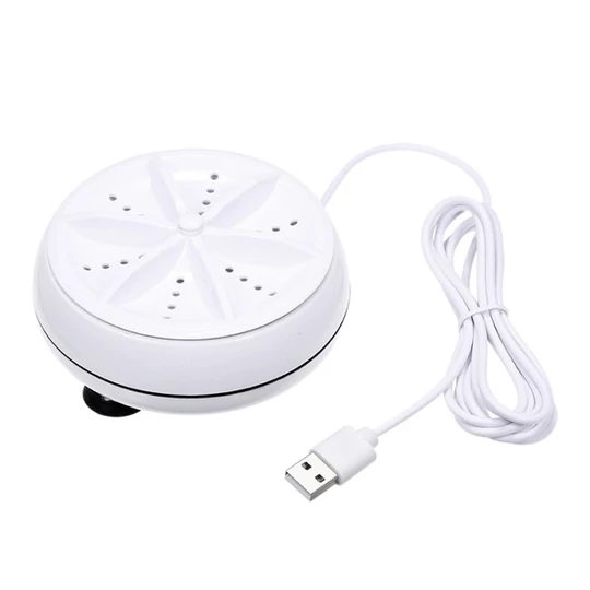 Prenosná mini ultrazvuková práčka, kapacita 1 kg, s káblom USB