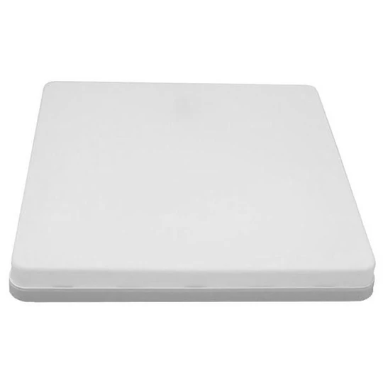 Štvorcová stropná lampa UFO s adaptérom E27, 48 W