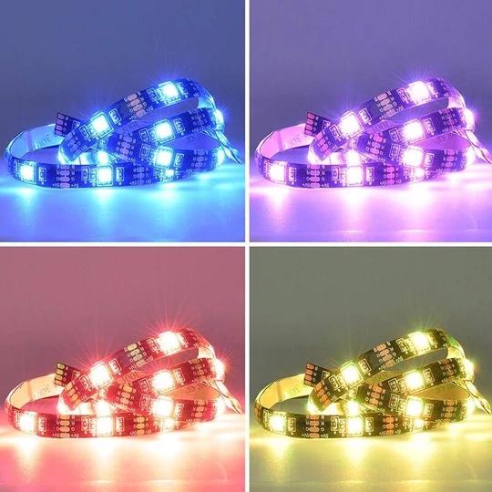 USB, Bluetooth LED pásik, podsvietenie TV, 5 metrov