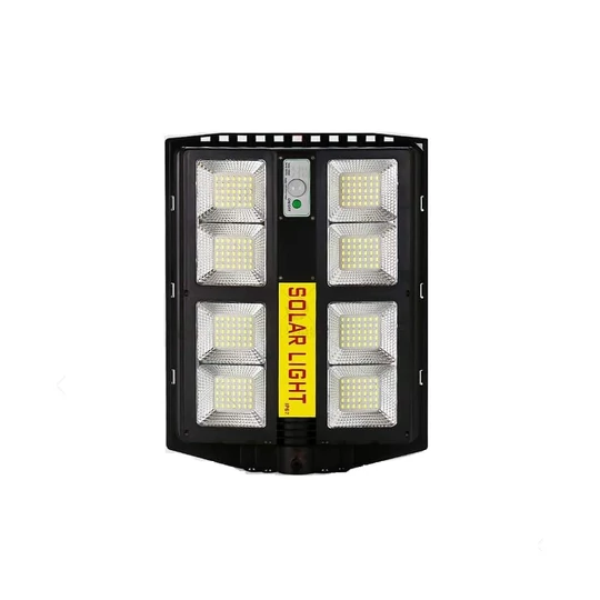 800W solárne LED pouličné osvetlenie s držiakom, diaľkovým ovládaním, snímačom pohybu - extra jasné