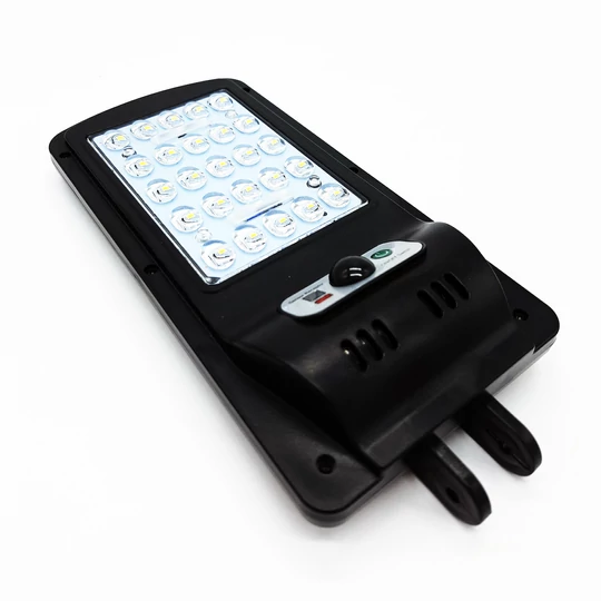 Solárne LED svetlo so senzorom pohybu, nástenným držiakom a diaľkovým ovládaním, 200 W, 150 LED diód