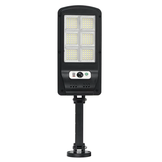 Solárne LED svetlo so senzorom pohybu, nástenným držiakom a diaľkovým ovládaním, 200 W, 150 LED diód