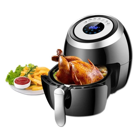 Elite® Air Fryer 3,6 l objem bezolejová teplovzdušná fritéza s digitálnym displejom 1500W