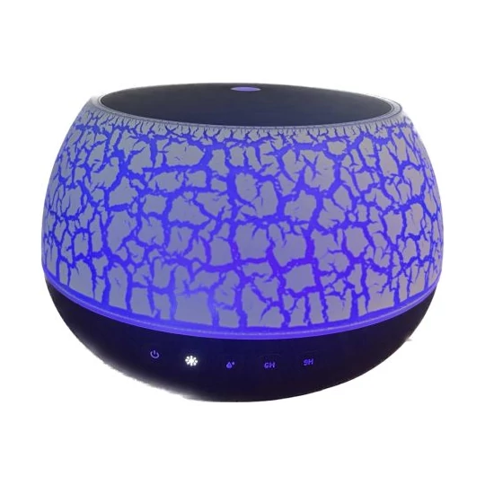 Zvlhčovač vzduchu Bluetooth, difuzér vône, 7 farieb, diaľkové ovládanie, tmavá farba