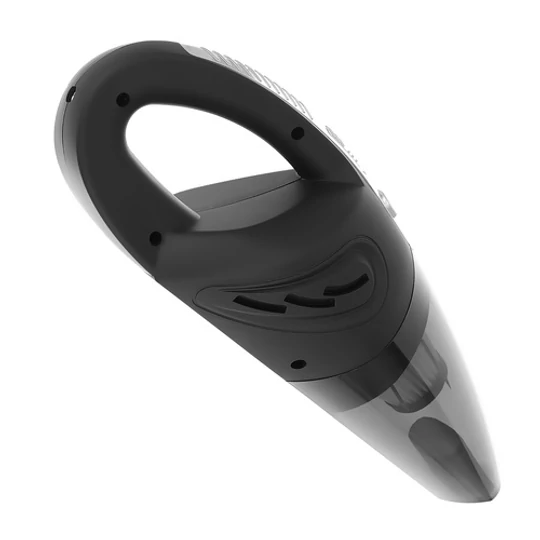 Bezdrôtový, vysokovýkonný ručný vysávač do auta s HEPA filtrom, akumulátorom, nabíjateľný cez USB-C konektor, so 4 ks hlavicami, hadicou a taškou na prenášanie