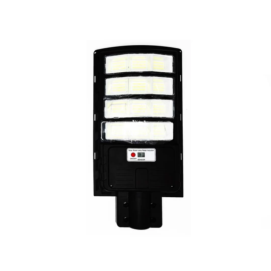 Solárne napájanie, senzor pohybu, diaľkové ovládanie, pouličné osvetlenie, 600 W, zakrivené