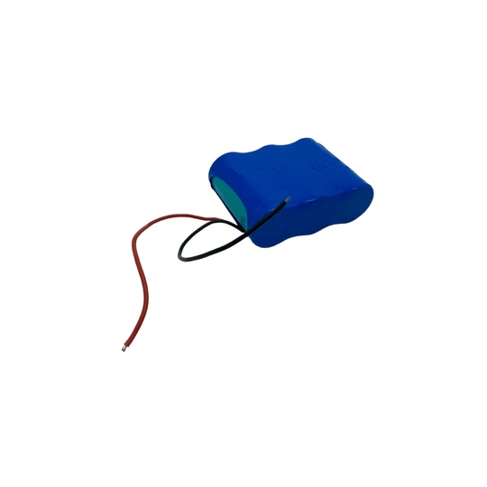 Trojčlánková batéria pre solárny panel, 3x4000mAh, 3,2V, 10 x 8 x 3,5 cm, modrá