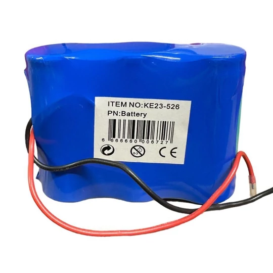 Trojčlánková batéria pre solárny panel, 3x4000mAh, 3,2V, 10 x 8 x 3,5 cm, modrá
