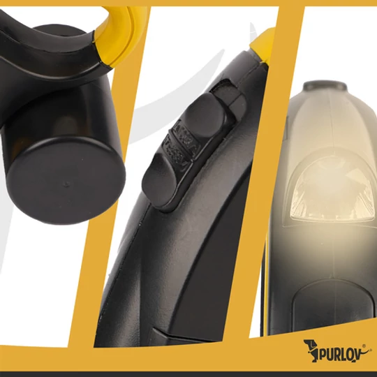 Automatická brzda na vodítku pre psov s hmotnosťou 10–25 kg, s LED baterkou, držiakom na vrecká, dĺžka 5 m