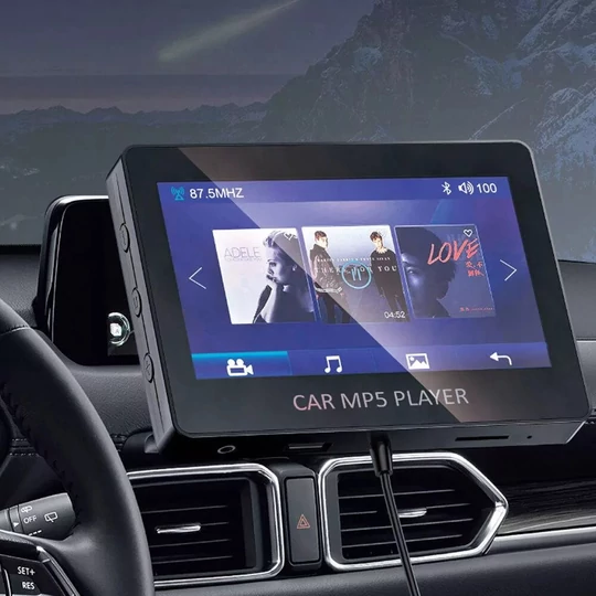 M6 4,3-palcový bezdrôtový multimediálny displej MP5 s handsfree bluetooth