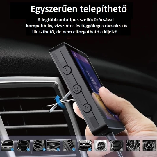 M6 4,3-palcový bezdrôtový multimediálny displej MP5 s handsfree bluetooth