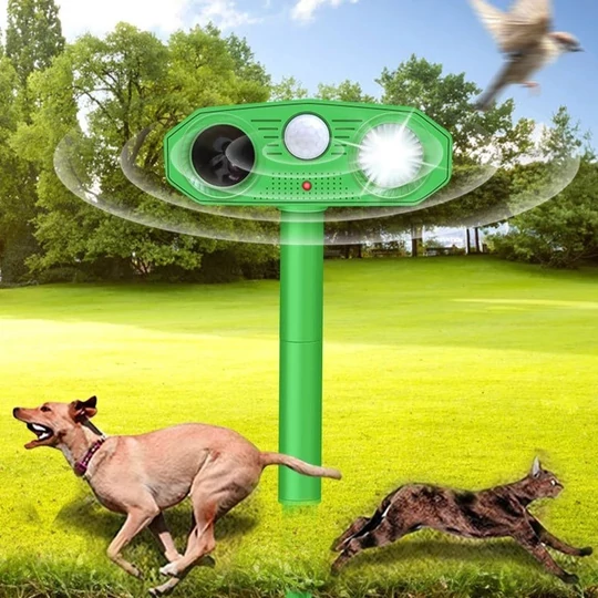 Solárne napájaný herný alarm, zvierací alarm so senzorom pohybu, 3 prevádzkové funkcie, možnosť montáže na stenu, nabíjanie cez USB