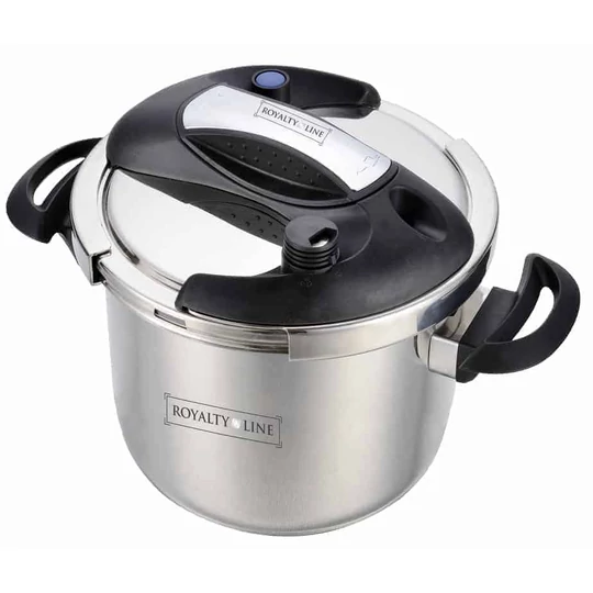 Nerezový odpadkový kôš Royalty Line, 10 litrov, šírka 24 cm, RL-PS10L