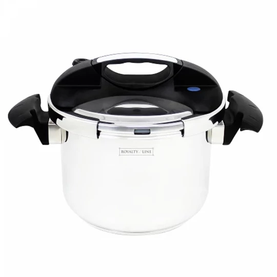 Nerezová odpadková nádoba Royalty Line, 6 litrov, šírka 22 cm, RL-PS6L