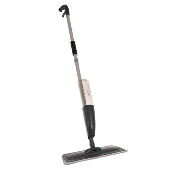 Mikrovláknová plochá mopová súprava s nádržou na vodu, s mopovou plochou 41 cm, objemom 600 ml, dvoma mikrovláknovými utierkami