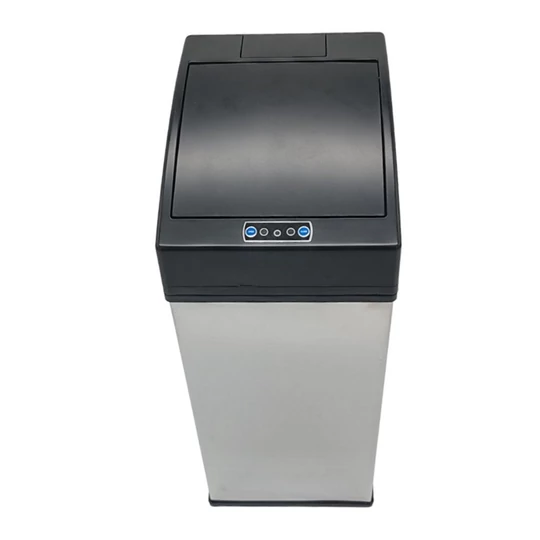 Worth Air senzor automatický odpadkový kôš 7 l, inox, čierna vrchná časť, s vyberateľnou priehradkou na odpadky