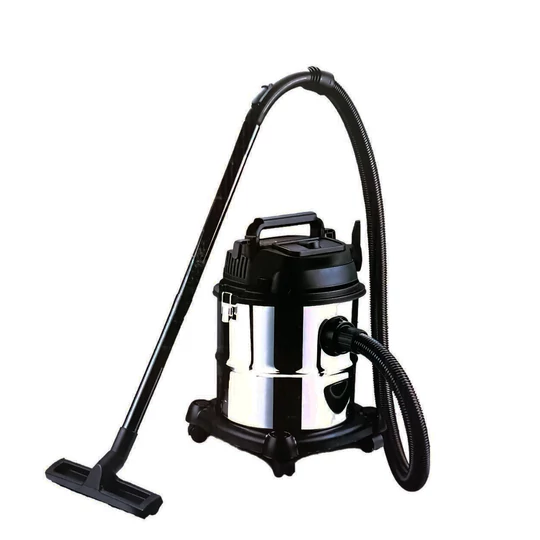 Priemyselný vysávač na suché a vlhké vysávanie s dvoma sacejmi hlavicami 2500W, 20 l nádrž + HEPA filter, čierny