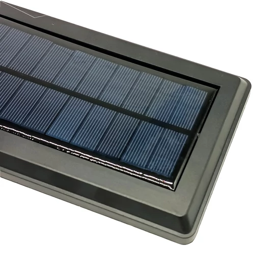 Solárne LED svetlo so snímačom pohybu, montáž na stenu, 180 W