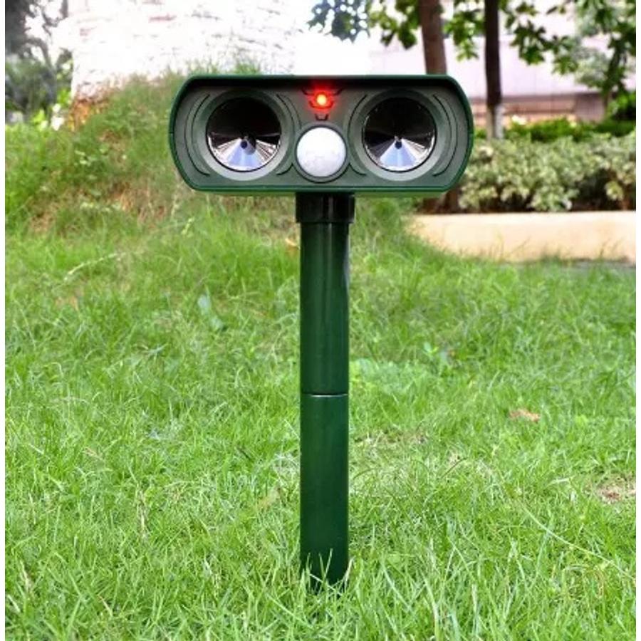 Jednoduchý solárny alarm s detektorom pohybu, alarmom zvierat, alarmom vtákov