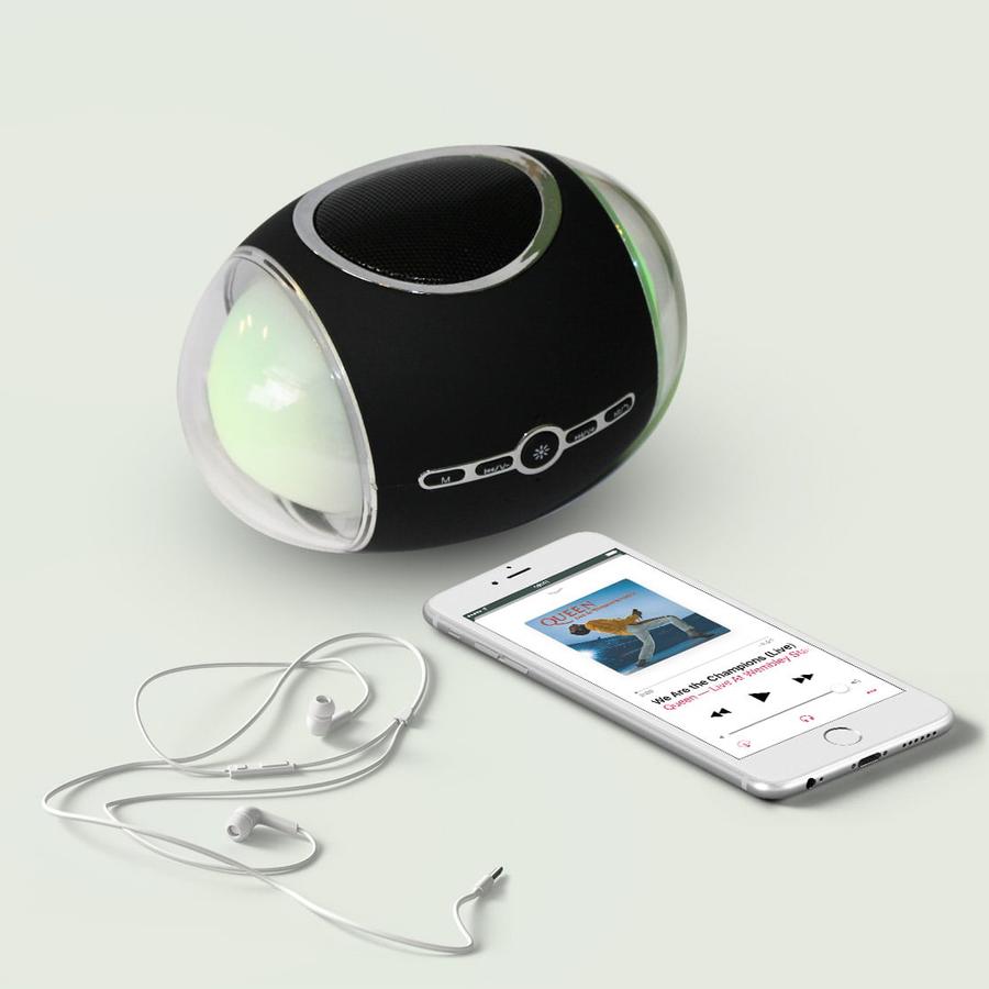 Reproduktor bluetooth v tvare vajíčka Falcon s premenlivým farebným LED svetlom, YM-366