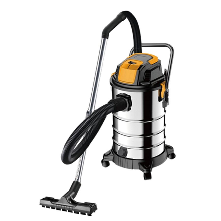 Priemyselný vysávač Stark 3 v 1 na suché a mokré vysávanie s funkciou fúkania, výkonom 1500 W, nerezovou nádržou s objemom 30 l, ochranou proti pretečeniu + držiakom príslušenstva